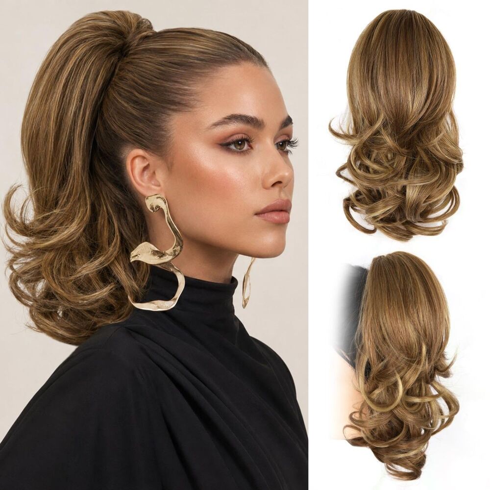 Clip in 14 Inch Claw Clip Ponytail Extension, 18A-205H001